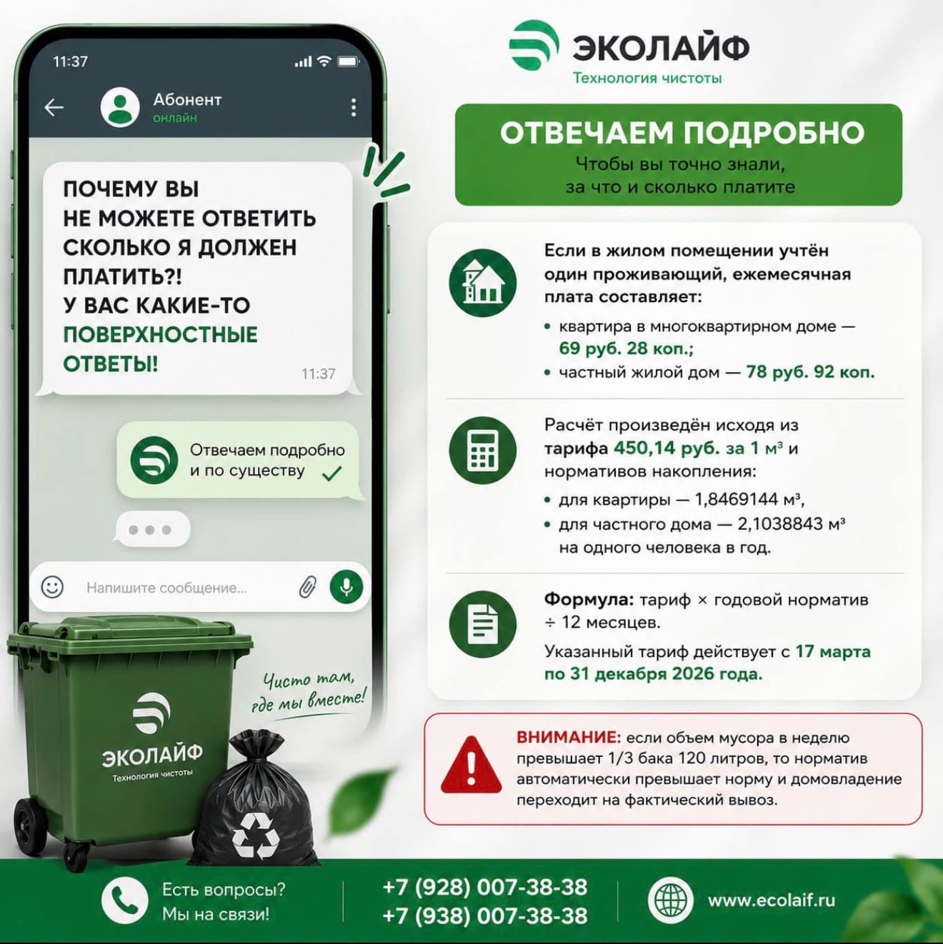 «Почему вы не можете сразу сказать, сколько я должен платить?»